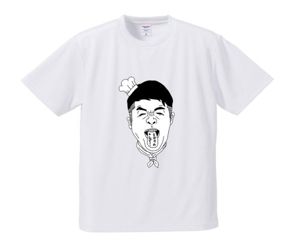 画像1: 「ミズタのレシピ！」オリジナルＴシャツ（ホワイト） (1)